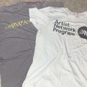 2 RVCA shirts